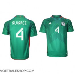 Mexico Edson Alvarez #4 Thuis tenue WK 2022 Korte Mouw