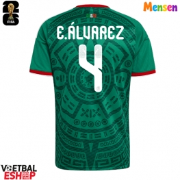 Mexico Edson Alvarez #4 Thuis tenue WK 2026 Korte Mouw