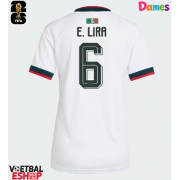 Mexico Erik Lira #6 Uit tenue Dames WK 2026 Korte Mouw