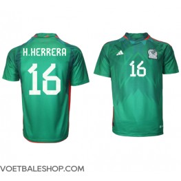 Mexico Hector Herrera #16 Thuis tenue WK 2022 Korte Mouw