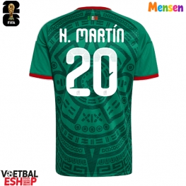 Mexico Henry Martin #20 Thuis tenue WK 2026 Korte Mouw