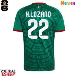 Mexico Hirving Lozano #22 Thuis tenue WK 2026 Korte Mouw