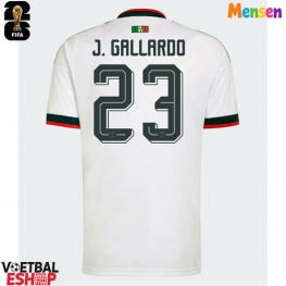 Mexico Jesus Gallardo #23 Uit tenue WK 2026 Korte Mouw