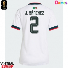 Mexico Jorge Sanchez #2 Uit tenue Dames WK 2026 Korte Mouw