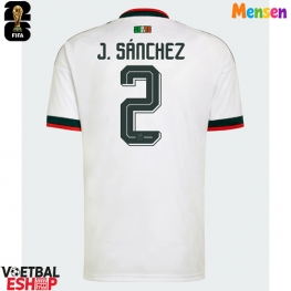 Mexico Jorge Sanchez #2 Uit tenue WK 2026 Korte Mouw