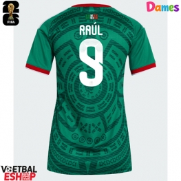 Mexico Raul Jimenez #9 Thuis tenue Dames WK 2026 Korte Mouw