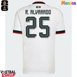 Mexico Roberto Alvarado #25 Uit tenue WK 2026 Korte Mouw