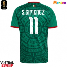 Mexico Santiago Gimenez #11 Thuis tenue WK 2026 Korte Mouw