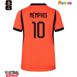 Nederland Memphis Depay #10 Thuis tenue WK 2026 Korte Mouw