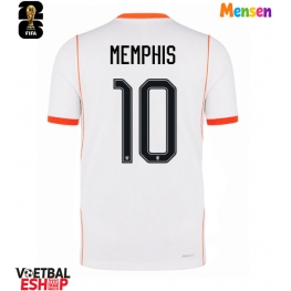 Nederland Memphis Depay #10 Uit tenue WK 2026 Korte Mouw