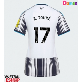 Newcastle United Bazoumana Toure #17 Thuis tenue Dames 2026-27 Korte Mouw