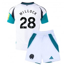 Newcastle United Joe Willock #28 Derde tenue Kids 2024-25 Korte Mouw (+ Korte broeken)