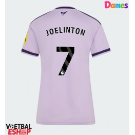 Newcastle United Joelinton #7 Derde tenue Dames 2026-27 Korte Mouw