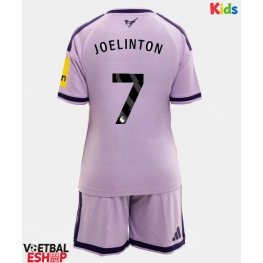 Newcastle United Joelinton #7 Derde tenue Kids 2026-27 Korte Mouw (+ Korte broeken)