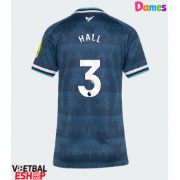 Newcastle United Lewis Hall #3 Uit tenue Dames 2026-27 Korte Mouw