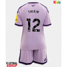 Newcastle United Malick Thiaw #12 Derde tenue Kids 2026-27 Korte Mouw (+ Korte broeken)