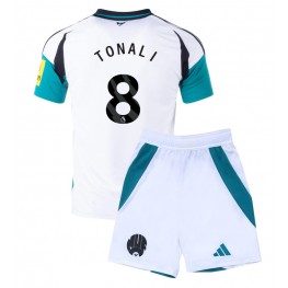 Newcastle United Sandro Tonali #8 Derde tenue Kids 2024-25 Korte Mouw (+ Korte broeken)