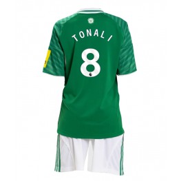 Newcastle United Sandro Tonali #8 Uit tenue Kids 2025-26 Korte Mouw (+ Korte broeken)