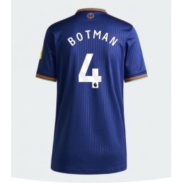 Newcastle United Sven Botman #4 Derde tenue Dames 2025-26 Korte Mouw