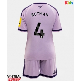 Newcastle United Sven Botman #4 Derde tenue Kids 2026-27 Korte Mouw (+ Korte broeken)