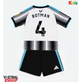 Newcastle United Sven Botman #4 Thuis tenue Kids 2026-27 Korte Mouw (+ Korte broeken)