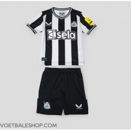 Newcastle United Thuis tenue Kids 2023-24 Korte Mouw (+ Korte broeken)