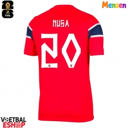 Noorwegen Antonio Nusa #20 Thuis tenue WK 2026 Korte Mouw