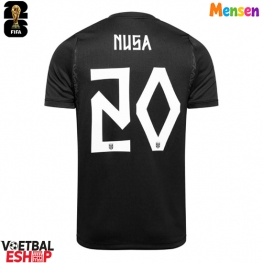 Noorwegen Antonio Nusa #20 Uit tenue WK 2026 Korte Mouw