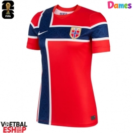 Noorwegen Thuis tenue Dames WK 2026 Korte Mouw