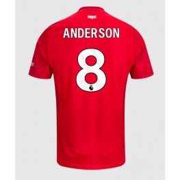 Nottingham Forest Elliot Anderson #8 Thuis tenue 2024-25 Korte Mouw