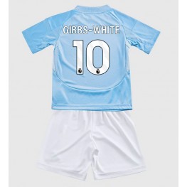 Nottingham Forest Morgan Gibbs-White #10 Derde tenue Kids 2024-25 Korte Mouw (+ Korte broeken)