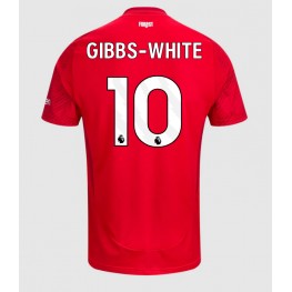 Nottingham Forest Morgan Gibbs-White #10 Thuis tenue 2024-25 Korte Mouw
