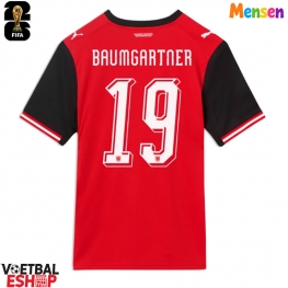 Oostenrijk Christoph Baumgartner #19 Thuis tenue WK 2026 Korte Mouw
