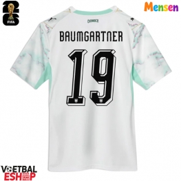 Oostenrijk Christoph Baumgartner #19 Uit tenue WK 2026 Korte Mouw