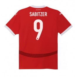 Oostenrijk Marcel Sabitzer #9 Thuis tenue Dames EK 2024 Korte Mouw