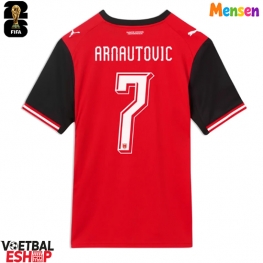 Oostenrijk Marko Arnautovic #7 Thuis tenue WK 2026 Korte Mouw