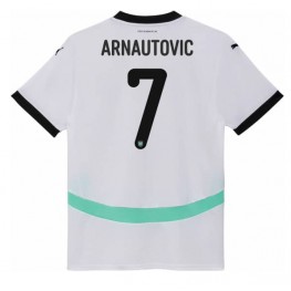Oostenrijk Marko Arnautovic #7 Uit tenue Dames EK 2024 Korte Mouw