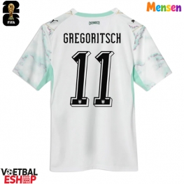 Oostenrijk Michael Gregoritsch #11 Uit tenue WK 2026 Korte Mouw