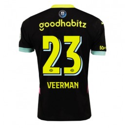 PSV Eindhoven Joey Veerman #23 Uit tenue 2024-25 Korte Mouw