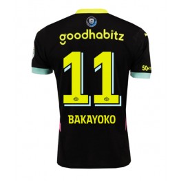 PSV Eindhoven Johan Bakayoko #11 Uit tenue 2024-25 Korte Mouw