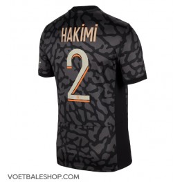 Paris Saint-Germain Achraf Hakimi #2 Derde tenue 2023-24 Korte Mouw
