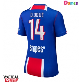 Paris Saint-Germain Desire Doue #14 Thuis tenue Dames 2026-27 Korte Mouw