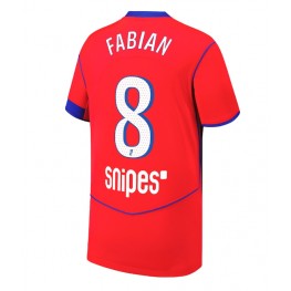 Paris Saint-Germain Fabian Ruiz #8 Derde tenue 2025-26 Korte Mouw