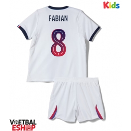 Paris Saint-Germain Fabian Ruiz #8 Uit tenue Kids 2026-27 Korte Mouw (+ Korte broeken)