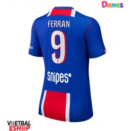 Paris Saint-Germain Ferran Torres #9 Thuis tenue Dames 2026-27 Korte Mouw