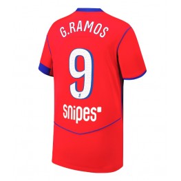 Paris Saint-Germain Goncalo Ramos #9 Derde tenue 2025-26 Korte Mouw