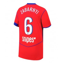 Paris Saint-Germain Illia Zabarnyi #6 Derde tenue 2025-26 Korte Mouw