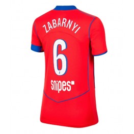 Paris Saint-Germain Illia Zabarnyi #6 Derde tenue Dames 2025-26 Korte Mouw