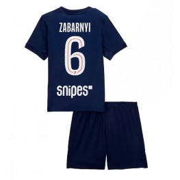 Paris Saint-Germain Illia Zabarnyi #6 Thuis tenue Kids 2025-26 Korte Mouw (+ Korte broeken)