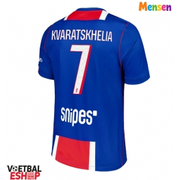 Paris Saint-Germain Khvicha Kvaratskhelia #7 Thuis tenue 2026-27 Korte Mouw